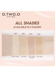 O.TWO.O Full Coverage Face Liquid Foundation Concealer Lightweight Easy to Wear Foundation Makeup Women Cosmetics