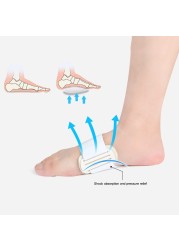 Adjustable Arch Support Pads Soft Elastic Fabric Arch Women Foot Sports Insoles Shoe Pain Relief for Men Women