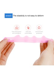 1 Pair Toe Separator Five Holes Hallux Valgus Corrector Orthopedic Hammer Straightener Spreader Foot Care Therapy Tool