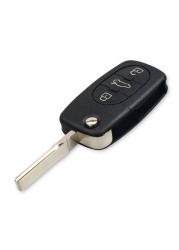 KEYYOU For Audi A3 A4 A6 A8 B5 TT RS4 Quattro 1994 - 2004 الموديلات القديمة 433Mhz ID48 رقاقة HU66 شفرة مفتاح السيارة عن بعد 3 أزرار