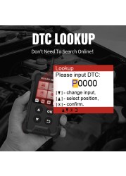 MUCAR CDL20 Professional Obd2 Diagnostic Tools Engine Analyzer Code Reader Automotive Automotive Scanner Tool for Engine System PK ELM 327