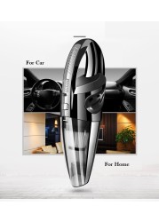 Handheld Cordless Car Vacuum Cleaner Cordless Powerful Autobiotic Portable Vacuum Cleaner for Home Big Power Aspirador Coche