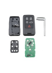 Remote Key for Volvo Smart Car Key Fob KR55WK49264 for Volvo XC60 S60 S60L V40 V60 S80 XC70 KYDZ ID46/7953 Chip 433Mhz