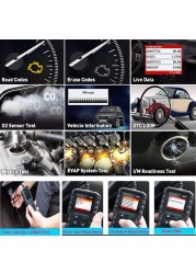 إطلاق X431 CR3001 سيارة كامل OBD2 /EOBD رمز القارئ الماسح الضوئي السيارات المهنية OBDII أدوات التشخيص pk KW310 ELM327 iCar2