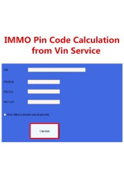 vin to imo pin code key cut code account service pincode calculator (not a device)