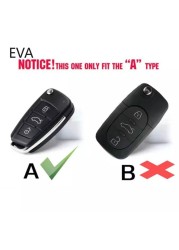 Car Key Case Cover Protector Flip Car Key Case Cover Fob Shell Silicone Skin Holder For Audi A3 Q2L Q3 S3 RS3 A4 A6 A6L A8 Q7