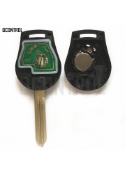 QCONTROL Car Remote Key Fit For Nissan CWTWB1U761 Juke March Qashqai Sunny Sylphy Tiida X-Trail 433MHz