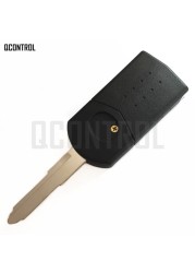 QCONTROL Car Remote Key Fit For Mazda SKE126-01 For 2 M2 Demio / 3 M3 Axela / 5 M5 Premacy / 6 M6 Atenza / 8 M8 MPV