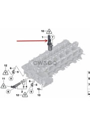 11377603979 Exentric Shaft Engine Valve Fit BMW X1 X3 X4 X5 X6 135i 228i