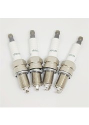 4pcs iridium spark plug 09482-00602 ZXU20PR11 Suzuki Alto Splash Celerio Swift IV K10B K12B 2010-2020 Hatchback IKR6G11