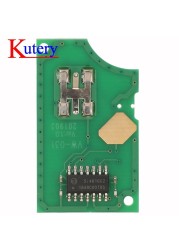 Kotri 433MHZ 2BTN 1J0959753CT 1J0959753DJ Remote Control Car Circuit Board Switch Fob for VW/VW Bora Polo Golf MK4