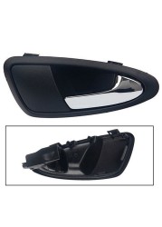 6J0837114A New Black ABS Auto Car Front Interior Right Side Door Handle Interior Accessories Fit For Seat Ibiza 2009 2010 2011 2012