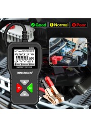 BM550 سيارة جهاز اختبار بطارية OBD2 6V 12V 24V 100-2000 CCA 2Ah-220Ah نظام البطارية كشف السيارات مُحلل بطارية تشخيص أداة # KL1