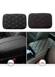 Car Armrest Cushion Pad Soft Memory Armpit Auto Center Console Fender Cushion PU Car Armrest Cover Box Protector