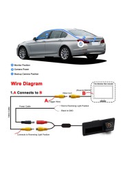 SMARTOUR AHD Car Trunk Handle Parking Rear View Backup Camera Case For Audi/VW/Passat/Tiguan/Golf/Touran/Jetta/Sharan/Touareg