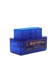 2022 Mini ELM327 V2.1 ELM 327 Bluetooth 4.0 OBD2 Diagnostic Tool for IOS Android Torque Code Car Scanner Multi Language