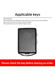 Zinc Alloy Car Key Cover Shell Bag Holder Fob Volvo XC40 XC60 XC90 S60 S90 V60 V90 Keychain Keyring Accessories