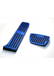 Car Accelerator Gas Pedal Brake Pedal Footrest Pedal Non-slip Pads Case Cover For Toyota Camry 2018 2019 Accessories