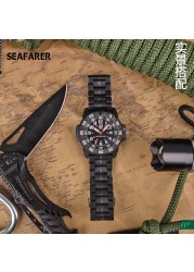 Men's Military Watch Plastic Fiber Strap, Water Resistant, 23mm, 3051 3160 3080 6402 Sport