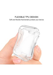 TPU Cover for Apple Watch Series 5 4 3 2 1 Case 38 40 44mm 40mm iWatch 42mm 38mm 44mm Flexible Screen Protector Bumper Accessories