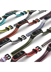 Replacement Strap for Xiaomi Mi Band 5 4 3 Breathable Strap on Mi Band4 Band3 Band5 Breathable Strap on Xiaomi Mi Band 3 4 5