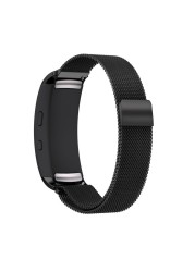 DAHASE ML Loop Watch Strap For Samsung Fit2 Pro Band Magnetic Clasp Stainless Steel Bracelet For Gear Fit2 SM-R360 Band