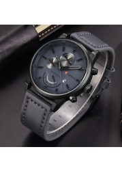 CURREN - Watches for men, sports chronograph, quartz, casual, military, male, 8217