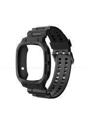 Watches For Fitbit Versa3 Sense Watch Strap Band Case Armor Bumper Bracelet Sport TPU Shell Wristband Accessories