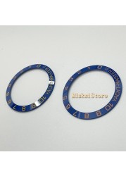 38mm/42mm Watch Bezel Yacht-Master II Sub Blue Ceramic Watch Bezel Replacement Part Accessories