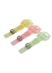 Watch Accessories Replacement for Casio GMA-S110 Ice Tough Transparent Watch Band Strap GMA-S120 GMA-S130 Ladies