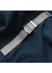 Milanese Stainless Steel Watch Band For IWC PORTUGIESER PORTUGIESER Metal Bracelet Watch Band Mesh Watch Band 20mm22mm Wristband Accessories