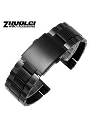 High Quality Genuine Stainless Steel Strap DZ4318 4323 4283 4309 Big Men Wristwatch 26M Band Watch