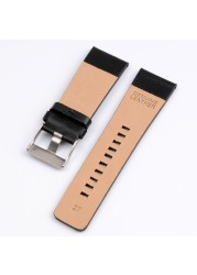 High Quality Genuine Calf Hide Leather Watchbands for Diesel Watch Strap Men Wrist Watch Bands 26mm 27mm 28mm 30mm 32mm 34mm