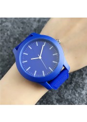 Brand Wrist Watches Fashion Men Women Ladies Girl Couples Crocodile Pattern Quartz Casual Silicone Band Watch LA06