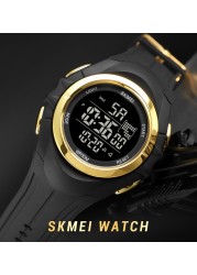 SKMEI Japan Digital Military Movement 5Bar Waterproof Men's Watch LED Light Stopwatch Wristwatch Relogio Masculino 1790