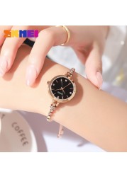 SKMEI Luxury Women's Quartz Watch Fashion Ladies Thin Casual Watches Female Girl Dress Watch 3Bar Waterproof Relogio Feminino 1854