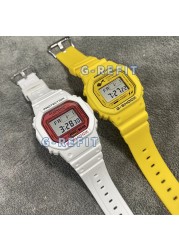 G-Refit dw5600 gw-b5600 gb5600 gwx5600 dw5025 regeneration effect GMW-b5000 watch lens sapphire watch lens matching strap bezel