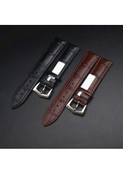 Watch Accessories Watch Strap Watch Band Leather Straps 18mm 19mm 20mm 21mm 22mm Watch Band For Watchband