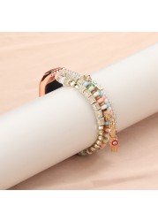 Ladies Jewelry Strap for Xiaomi Mi Band Series 6 5 Exquisite Replacement Bracelet Wristband for Xiaomi Mi Band 4 3 Strap