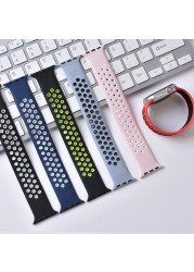 Silicone Elastic Solo Loop Strap For Apple Watch Band 44mm 40mm 38mm 42mm 41mm 45mm Applewatch IWatch 7 6 5 4 3 2 1 SE Bracelet