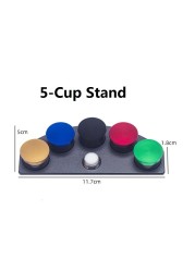 Watch Oil Repair Dip Oiler Stand Die-Cast Anti-Slip Ceramic Container Base With Dust-Free Lids W30180