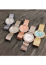 CONTENA الفاخرة حجر الراين ساعة النساء الساعات موضة الذهب المرأة الساعات السيدات ساعة reloj mujer relogio feminino