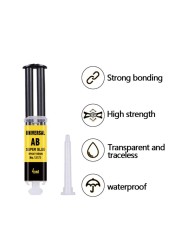 Epoxy AB Super Liquid Glue Strong Adhesive Fast Drying Epoxy Universal Long Lasting High Strength Epoxy Resin Glue