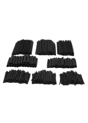 127/328pcs Set Heat Shrink Tube Assorted Insulation Shrinkable Tube Wire Cable Sleeve Kit Can Weatherproof Heat Tube Dropship