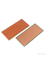 5pcs 6.5x14.5cm Stripboard Veroboard Uncut PCB Platine Single Side Circuit Board Ju12 20 Dropship