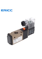 3 طريقة ميناء 2 موقف 3V210-08 عادة مغلقة DC12V 24 فولت AC220V هوائي الهواء الملف اللولبي صمام التحكم الكهربائي الغاز صمام مغناطيسي