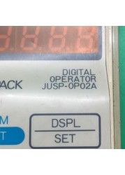 JUSP-OP02A servo driver, used in good condition. 80% New Look, Good Work, Free Shipping