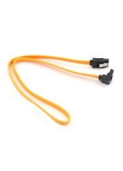 45cm SATA Right Angle SATA Cable 3.0 III SATA3 6Gb s SSD Hard Drive Data Direct Right Angle Cable 1pc