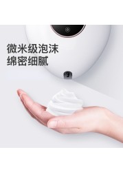 2022 New Wall Mounted Automatic Induction Foam Washing Mobile Phone Intelligent Soap Dispenser Foam Machine Alcohol Spray