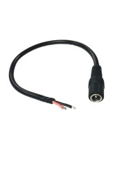 1/5/10pcs 5.5*2.1mm DC Male Female Cable Connector 2pin Power Adapter Wire 5.5 x 2.1 Cable Led Strip Light Connector Camera Jack